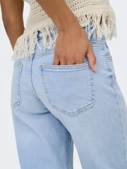 ONLJUDY-O Lav talje Straight fit Jeans Dame Jeans|Jeans