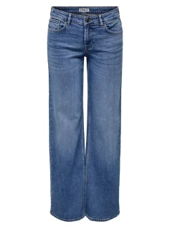 Online ONLJUDY-O Lav talje Straight fit Jeans Dame Jeans|Jeans