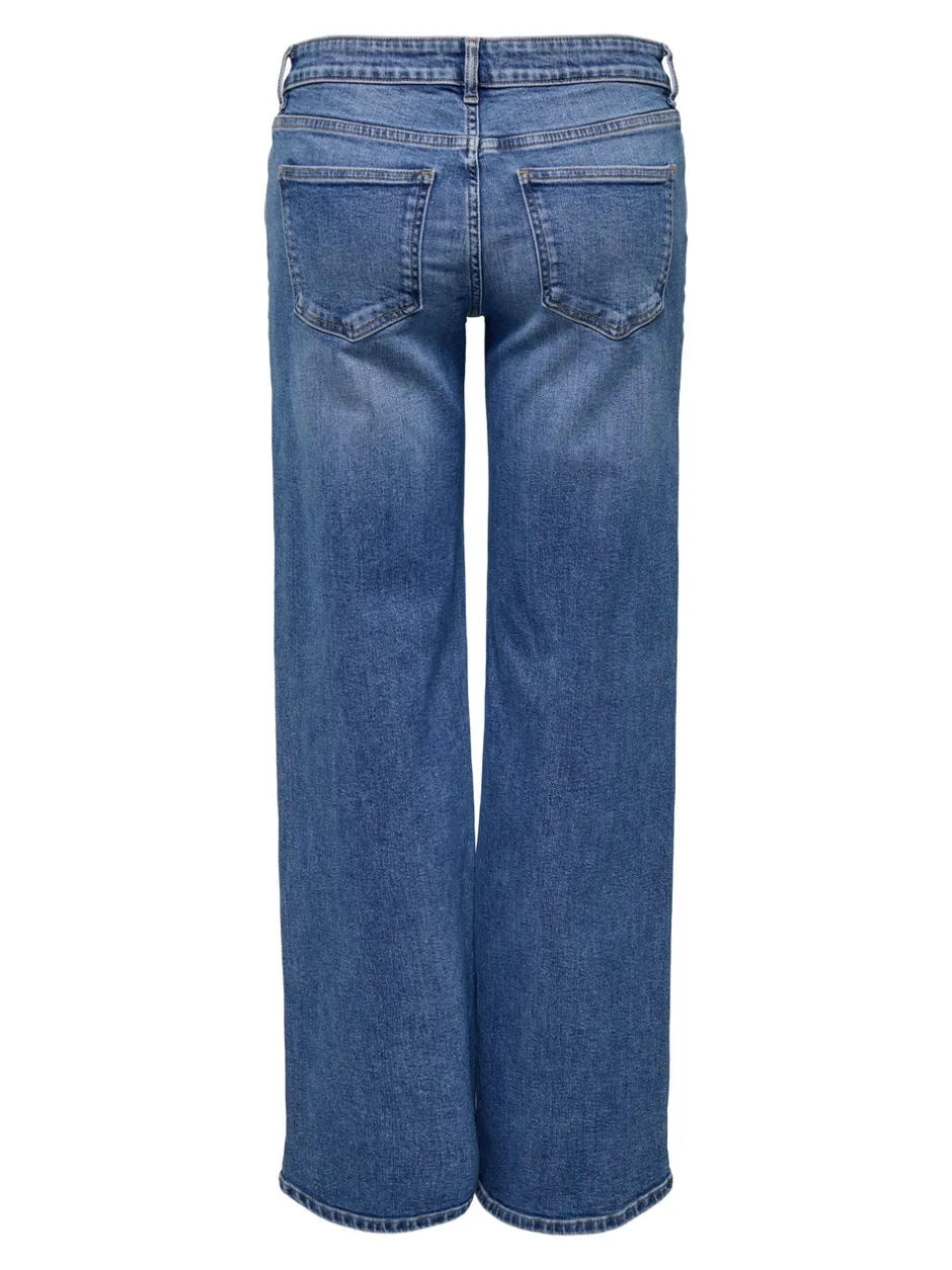 Online ONLJUDY-O Lav talje Straight fit Jeans Dame Jeans|Jeans