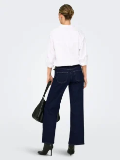 Outlet ONLJUDY-O Lav talje Wide leg fit Jeans Dame Jeans|Jeans