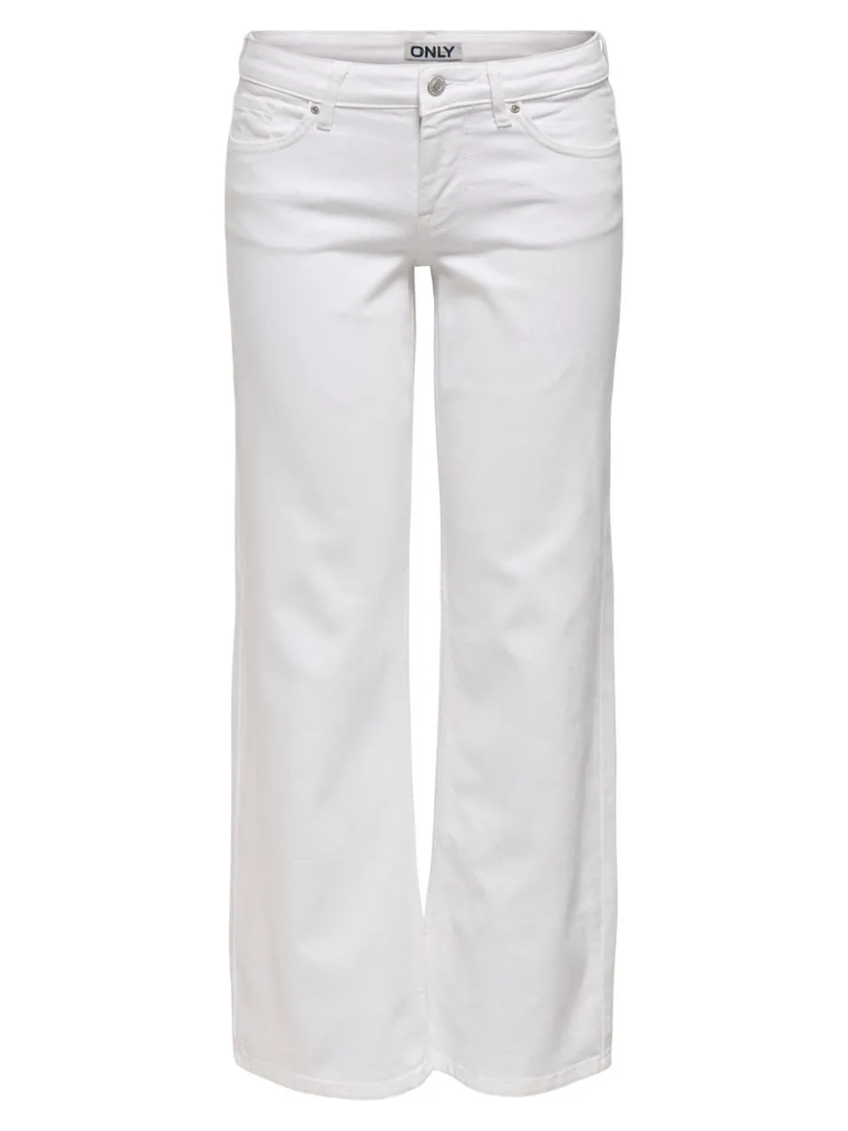 Hot ONLJUDY-O Lav talje Wide leg fit Jeans Dame Jeans|Jeans