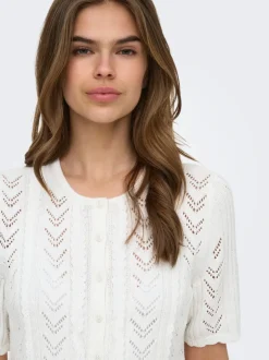 Online ONLJUI Strikket T-shirt Dame Strik & Cardigans
