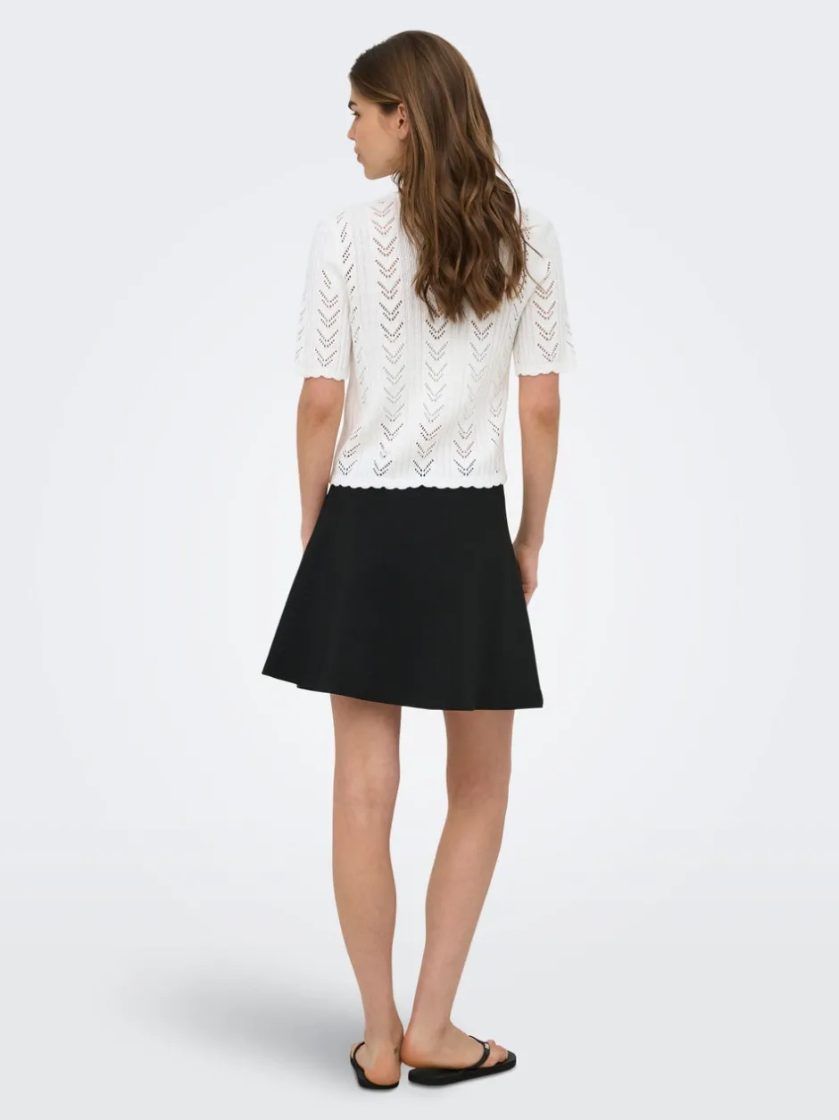 Online ONLJUI Strikket T-shirt Dame Strik & Cardigans