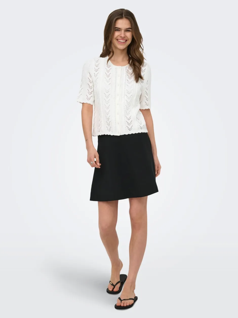 Online ONLJUI Strikket T-shirt Dame Strik & Cardigans