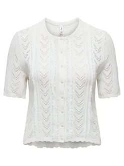 Online ONLJUI Strikket T-shirt Dame Strik & Cardigans