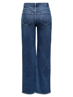 Outlet ONLJUICY Høj talje Wide leg fit Jeans Dame Jeans|Jeans