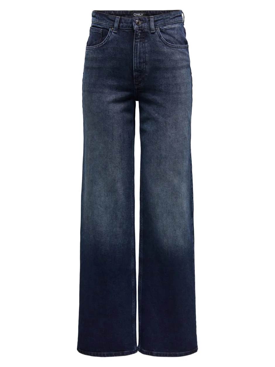 Sale ONLJUICY Høj talje Wide leg fit Jeans Dame Jeans|Jeans