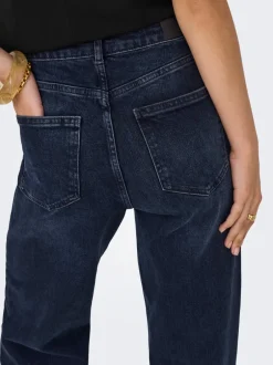 Sale ONLJUICY Høj talje Wide leg fit Jeans Dame Jeans|Jeans