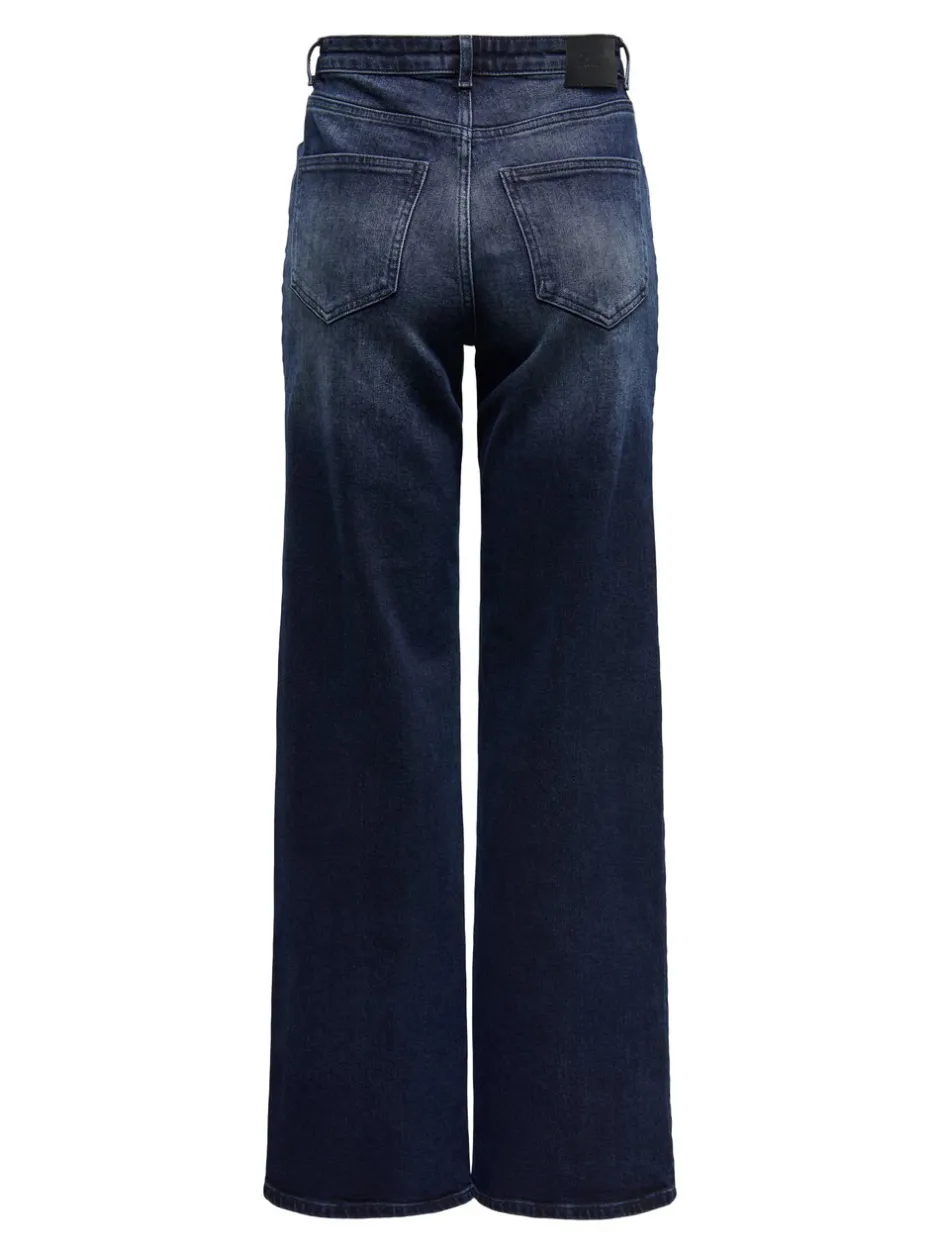 Sale ONLJUICY Høj talje Wide leg fit Jeans Dame Jeans|Jeans