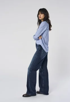 Sale ONLJUICY Høj talje Wide leg fit Jeans Dame Jeans|Jeans