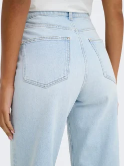 Hot ONLJUICY Høj talje Wide leg fit Jeans Dame Jeans|Jeans