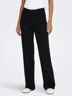 Sale ONLJUICY Høj talje Wide leg fit Jeans Dame Jeans|Jeans