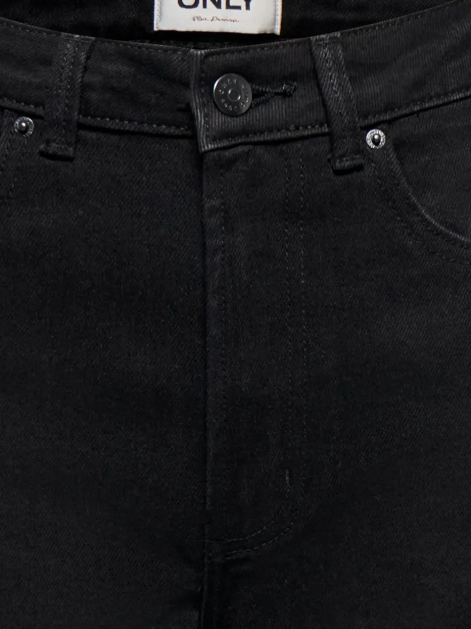 Sale ONLJUICY Høj talje Wide leg fit Jeans Dame Jeans|Jeans