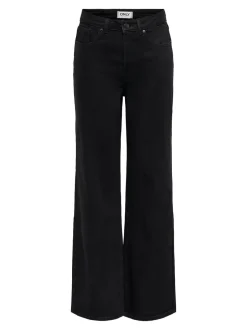 Sale ONLJUICY Høj talje Wide leg fit Jeans Dame Jeans|Jeans