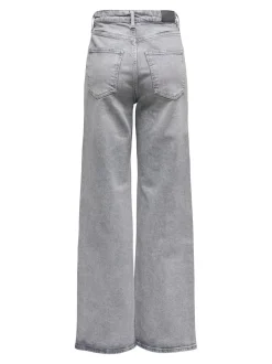 Clearance ONLJUICY Høj talje Wide leg fit Jeans Dame Jeans|Jeans