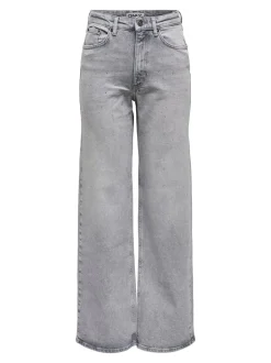 Clearance ONLJUICY Høj talje Wide leg fit Jeans Dame Jeans|Jeans