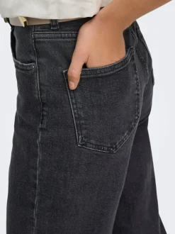 Clearance ONLJUICY Høj talje Wide leg fit Jeans Dame Jeans|Jeans