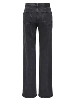 Clearance ONLJUICY Høj talje Wide leg fit Jeans Dame Jeans|Jeans