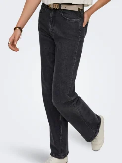 Clearance ONLJUICY Høj talje Wide leg fit Jeans Dame Jeans|Jeans