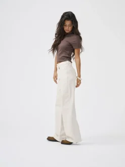 Best ONLJUICY Høj talje Wide leg fit Jeans Dame Jeans|Jeans