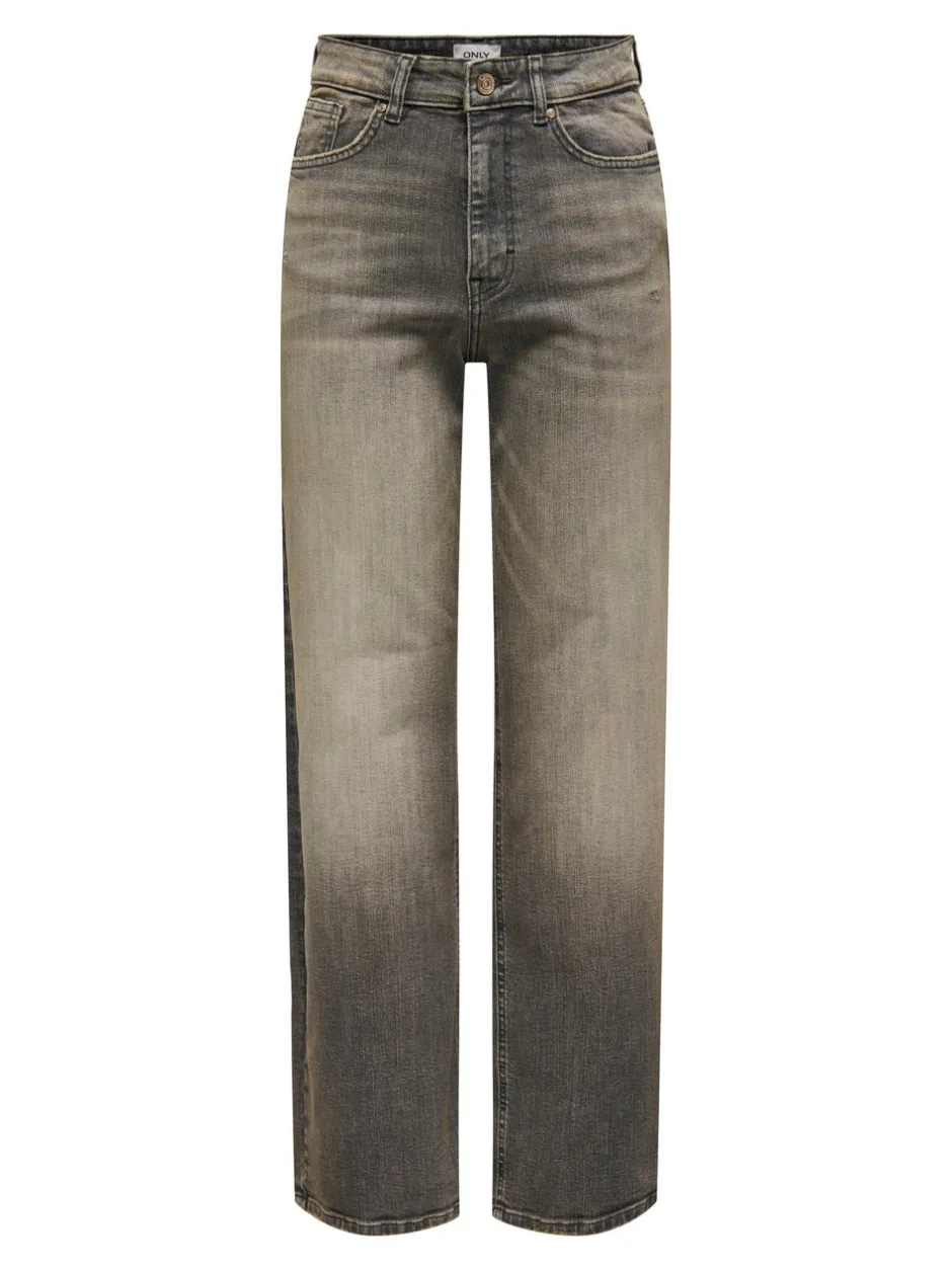 Discount ONLJUICY Høj talje Wide leg fit Jeans Dame Jeans|Jeans