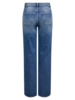 Online ONLJUICY Høj talje Wide leg fit Jeans Dame Jeans|Jeans