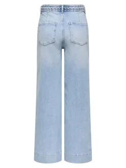 Online ONLJUICY Høj talje Wide leg fit Jeans Dame Jeans|Jeans