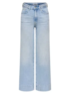 Online ONLJUICY Høj talje Wide leg fit Jeans Dame Jeans|Jeans