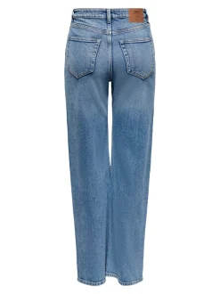 Outlet ONLJUICY Høj talje Wide leg fit Jeans Dame Jeans|Jeans