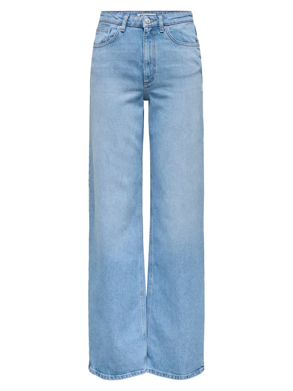 Clearance ONLJUICY Høj talje Wide leg fit Jeans Dame Jeans|Jeans