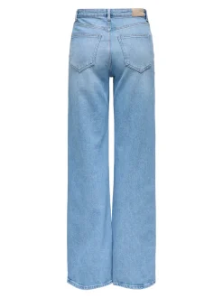 Clearance ONLJUICY Høj talje Wide leg fit Jeans Dame Jeans|Jeans