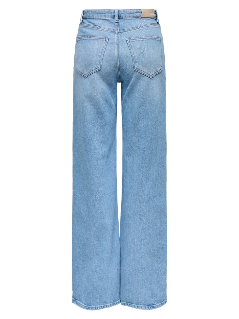 Clearance ONLJUICY Høj talje Wide leg fit Jeans Dame Jeans|Jeans