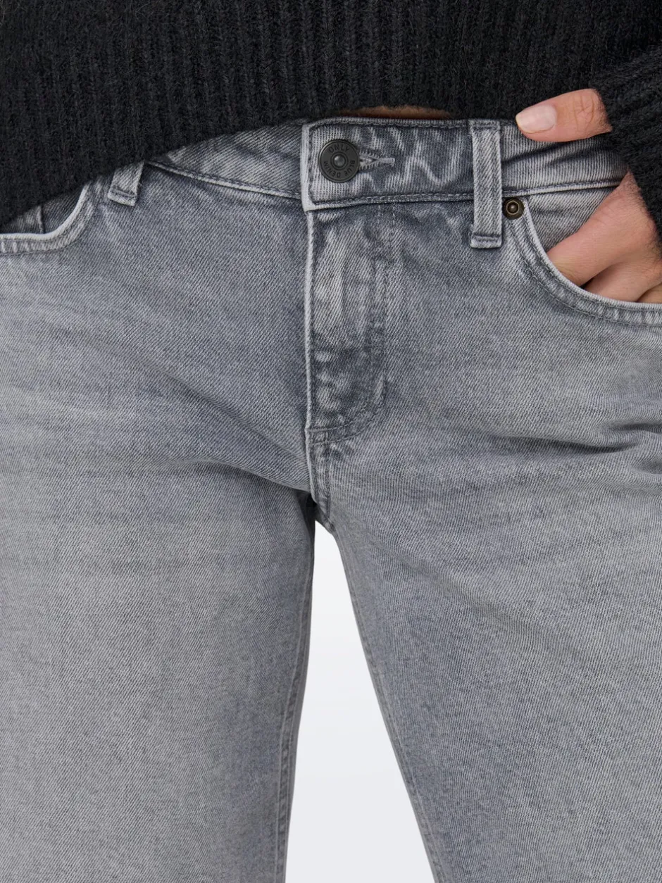 Clearance ONLJUICY Lav talje Wide leg fit Jeans Dame Jeans|Jeans
