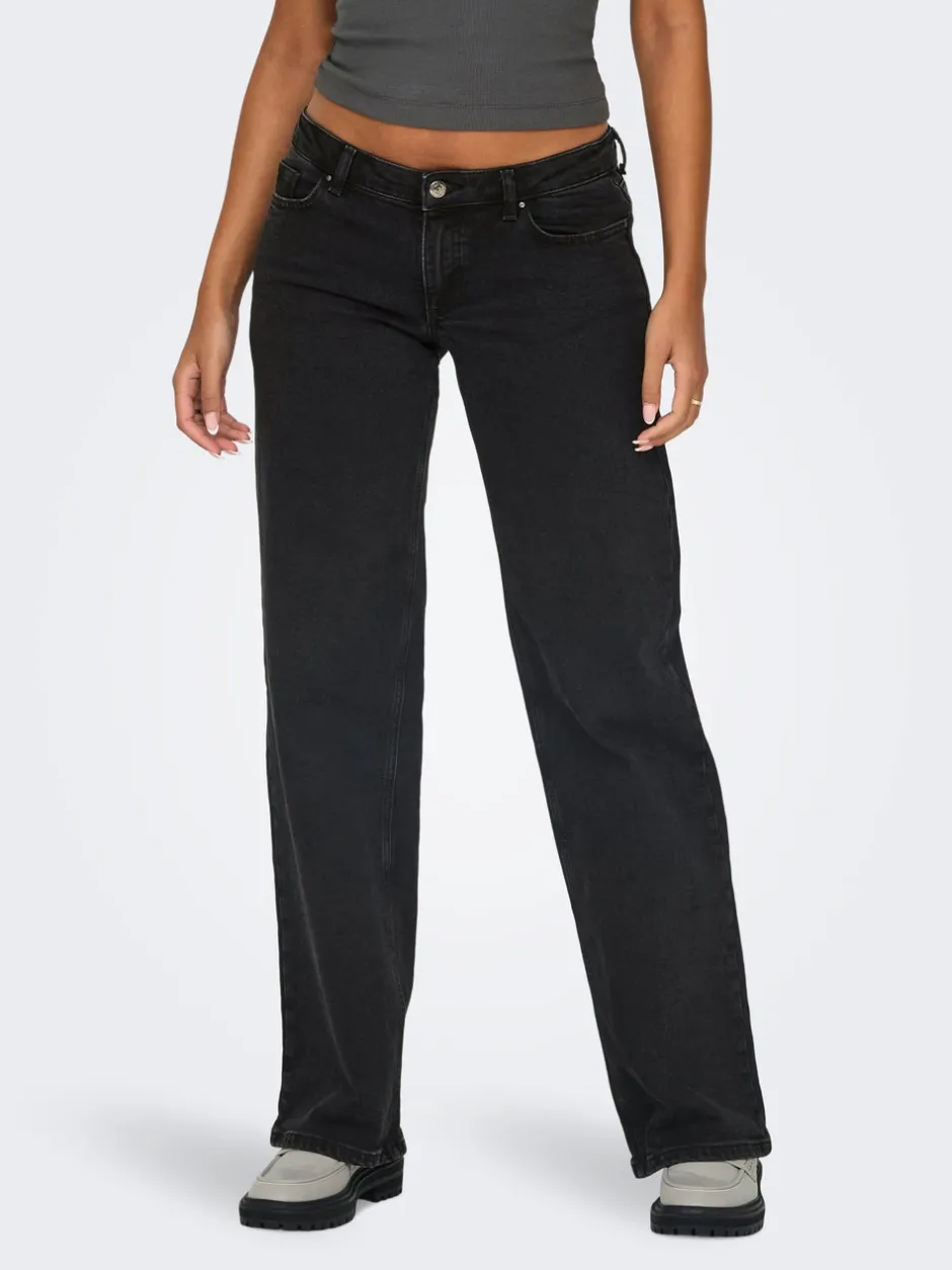 Clearance ONLJUICY Lav talje Wide leg fit Jeans Dame Jeans|Jeans