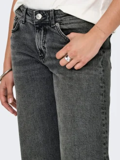 Best ONLJUICY Lav talje Wide leg fit Jeans Dame Jeans|Jeans