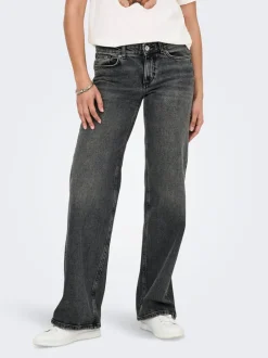 Best ONLJUICY Lav talje Wide leg fit Jeans Dame Jeans|Jeans