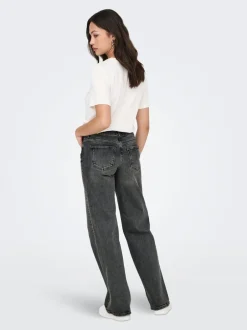 Best ONLJUICY Lav talje Wide leg fit Jeans Dame Jeans|Jeans