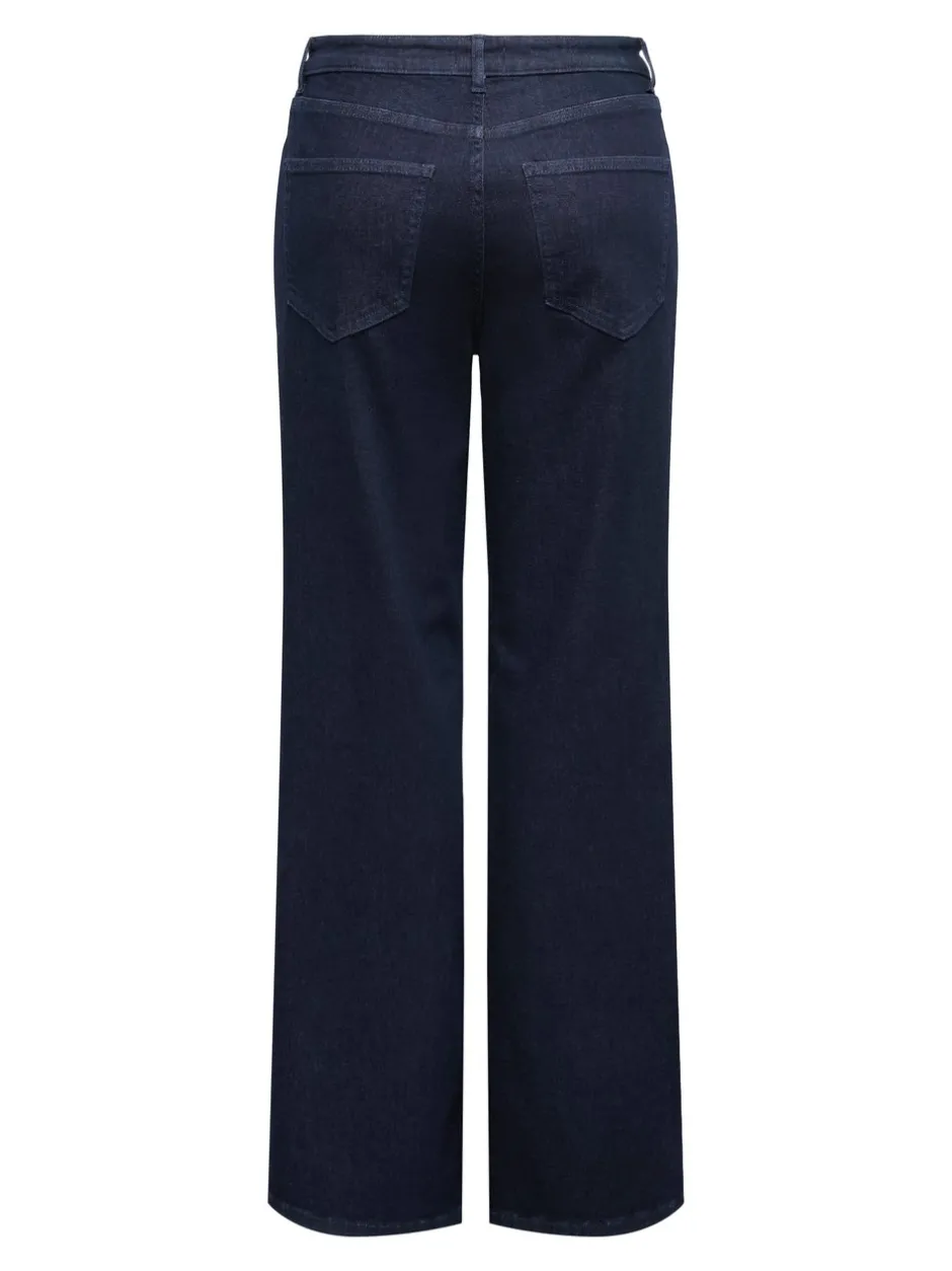Clearance ONLJUICYHIGH Høj talje Wide leg fit Jeans Dame Jeans|Jeans