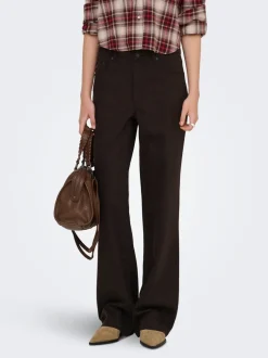 Hot ONLJUICY-SOFT Wide leg fit Bukser i wide fit Dame Bukser