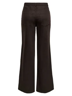 Hot ONLJUICY-SOFT Wide leg fit Bukser i wide fit Dame Bukser