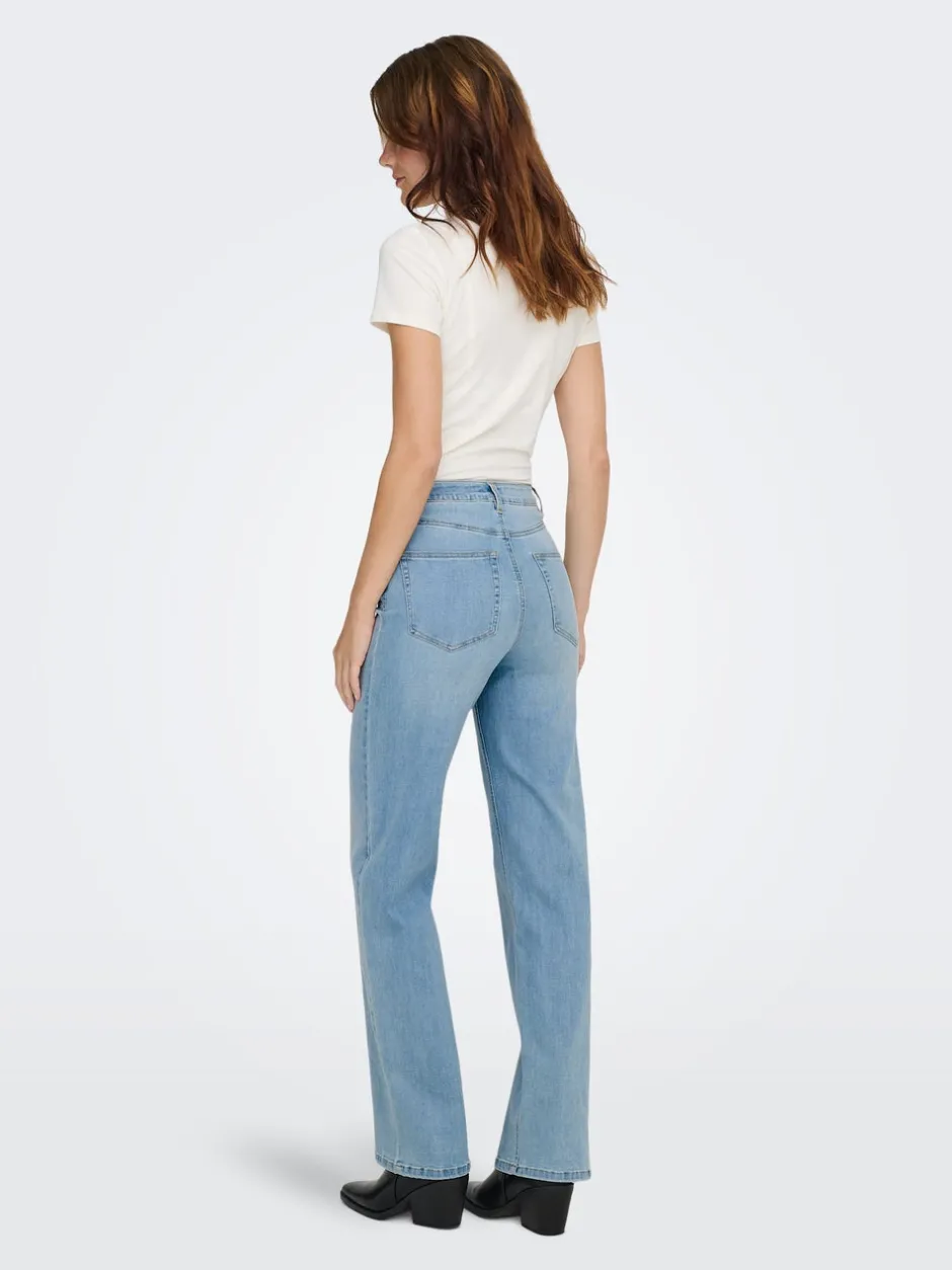 Sale ONLJUICY-WAUW Høj talje Wide leg fit Jeans Dame Jeans|Jeans