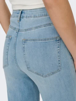 Sale ONLJUICY-WAUW Høj talje Wide leg fit Jeans Dame Jeans|Jeans