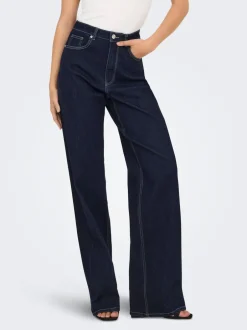 Outlet ONLJUICY-WAUW Høj talje Wide leg fit Jeans Dame Jeans|Jeans