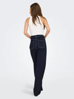 Outlet ONLJUICY-WAUW Høj talje Wide leg fit Jeans Dame Jeans|Jeans