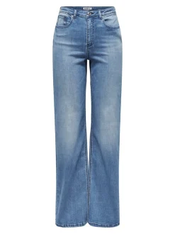 Sale ONLJUICY-WAUW Høj talje Wide leg fit Jeans Dame Jeans|Jeans