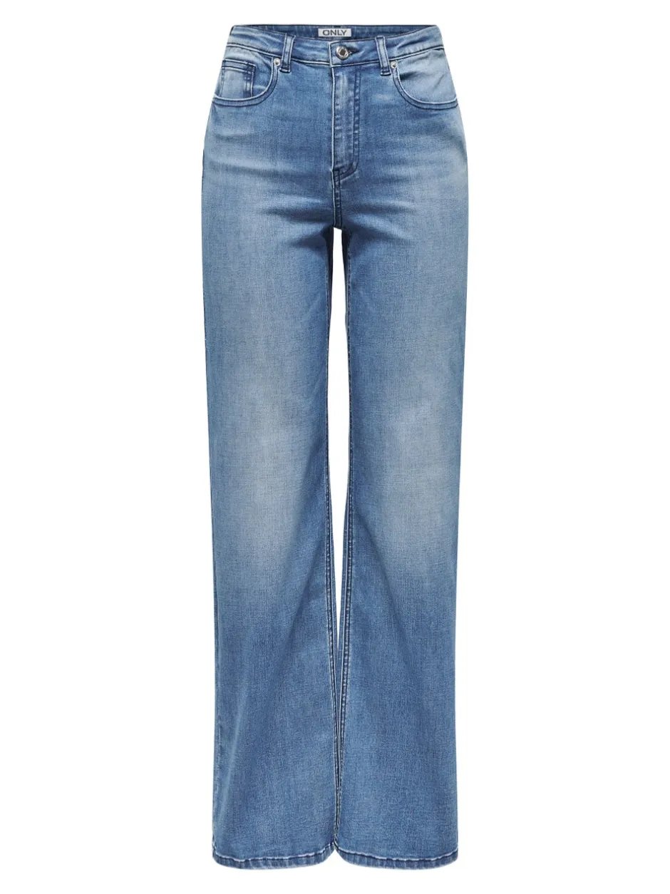 Sale ONLJUICY-WAUW Høj talje Wide leg fit Jeans Dame Jeans|Jeans
