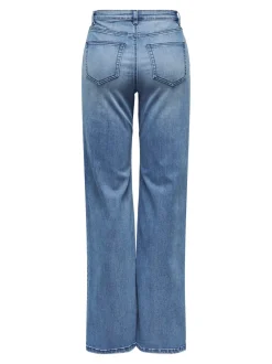 Sale ONLJUICY-WAUW Høj talje Wide leg fit Jeans Dame Jeans|Jeans