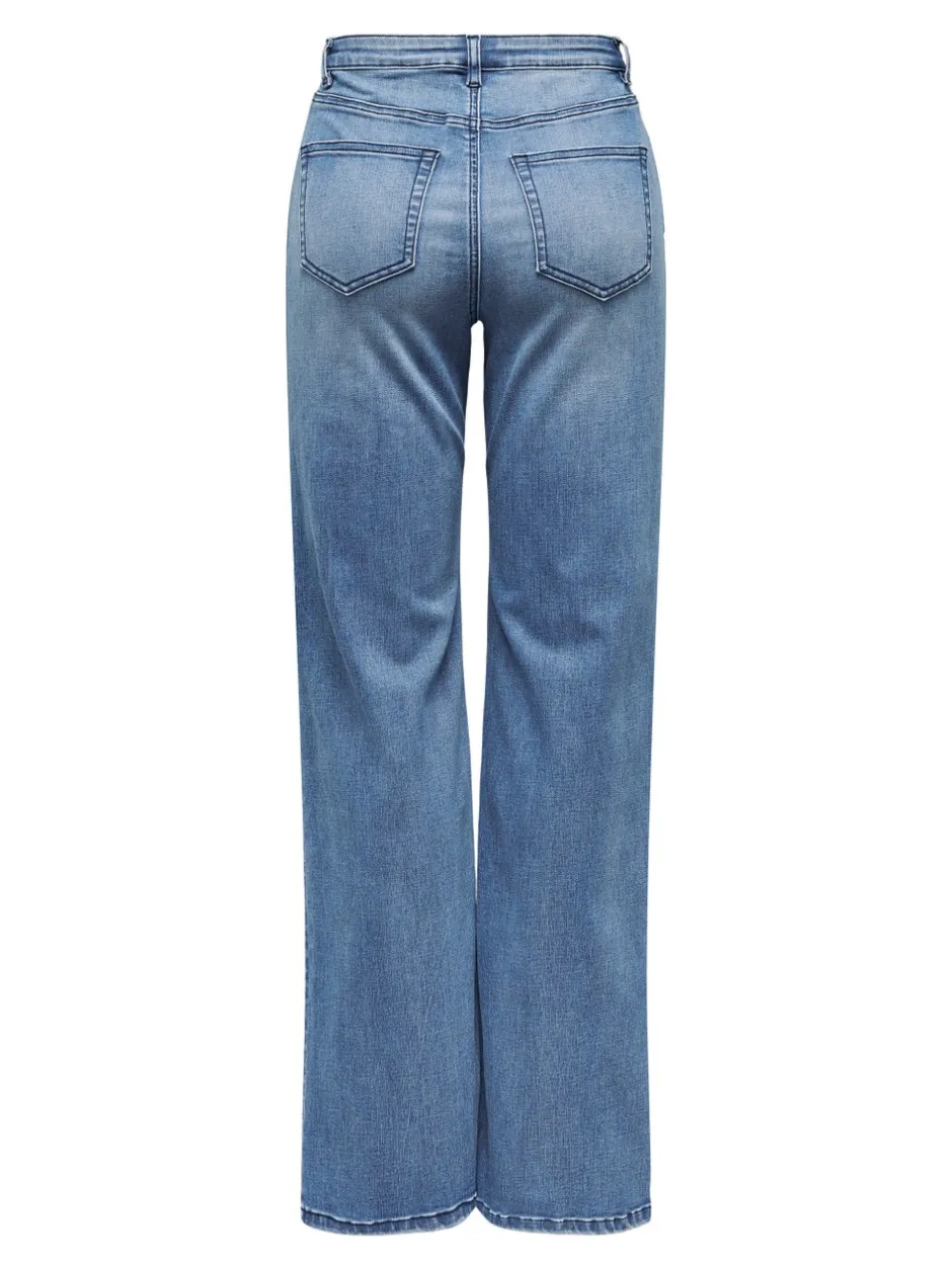 Sale ONLJUICY-WAUW Høj talje Wide leg fit Jeans Dame Jeans|Jeans