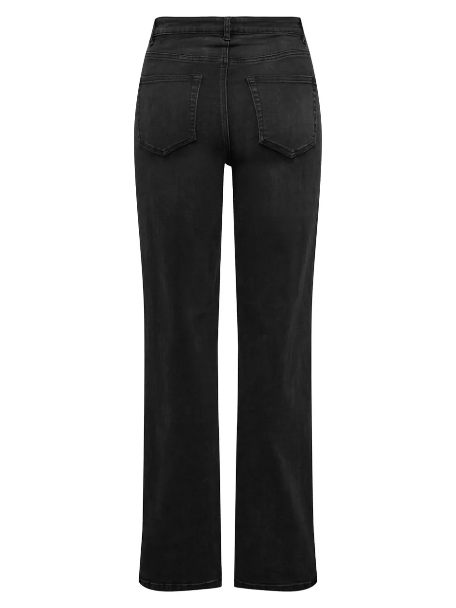 Clearance ONLJUICY-WAUW Høj talje Wide leg fit Jeans Dame Jeans|Jeans