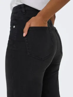 Clearance ONLJUICY-WAUW Høj talje Wide leg fit Jeans Dame Jeans|Jeans
